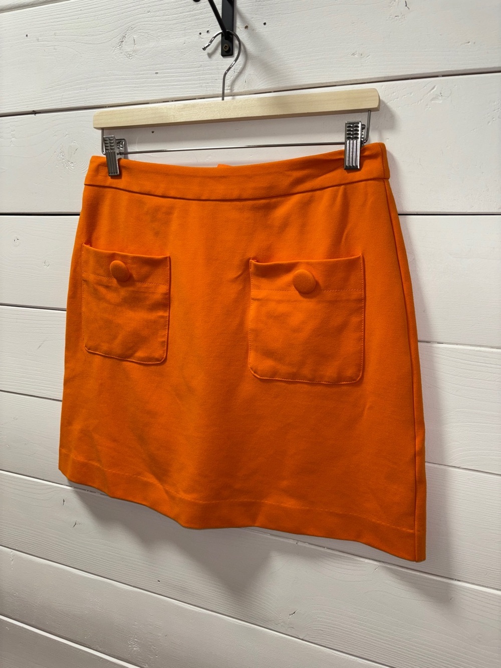 Icône Simons Orange Mini Skirt – Size M - Picture 7 of 8